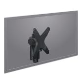 Sup. mural  13-30'' inclinable flexible noir