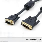 Câble DVI-A vers VGA, 1,8 m, m/m