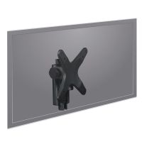 Sup. mural  13-30'' inclinable flexible noir