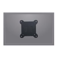 Support mural moniteur 13-27'' fixe