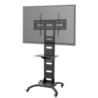 Support professionnel sur pied mobile TV 37-65''