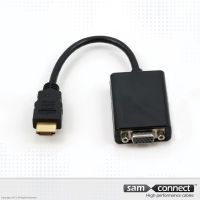Adaptateur HDMI vers VGA, m/f