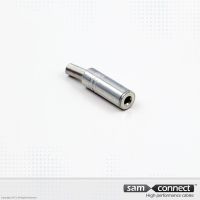 Fiche détachée 3.5mm Jack stéréo femelle