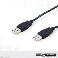 Câble USB A vers USB A 2.0, 3 m, m/m