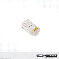 Connecteurs RJ-45 8P8C pour UTP Cat 5e, set de 10