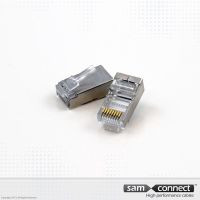 Connecteurs RJ-45 8P8C pour UTP Cat 7, set de 10