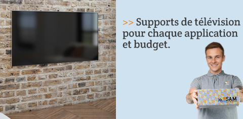 Supports de télévision pour chaque application et budget.